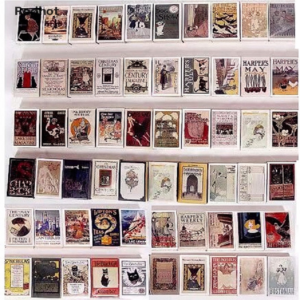 1 Mô Hình Cuốn Sách Bỏ Túi mini Cho Nhà Búp Bê