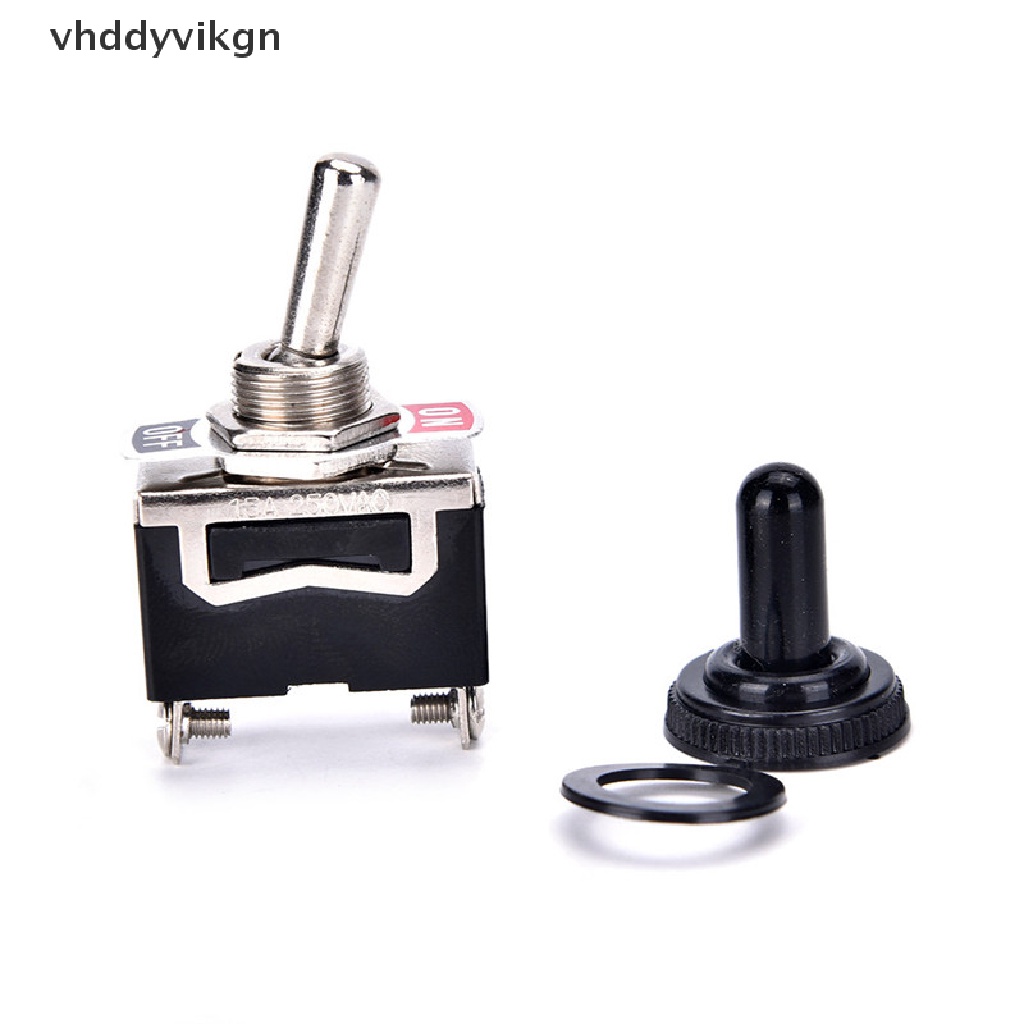 Công Tắc Đòn Bẩy Chống Thấm Nước VHDD SPST 2Pin 20A 125V ON / OFF