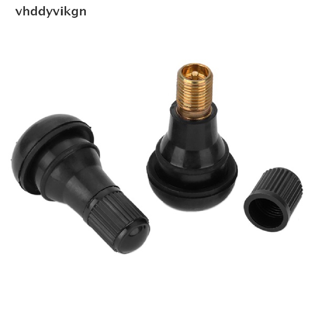 Set 4 Van Bánh Xe Cao Su Không Ống TR412 Bằng Hợp Kim Chrome Cho Xe Hơi Xe Máy