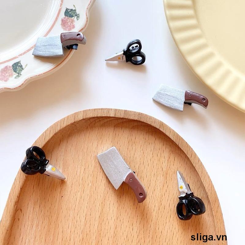 💌Kẹp Tóc Hình Cây Kéo Hoạt Hình Dành Cho Nữ