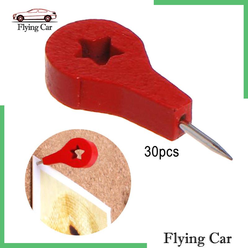 [Lzdjfmy2] Set 30 Nút Bần Nhấn Gắn Tường Độc Đáo