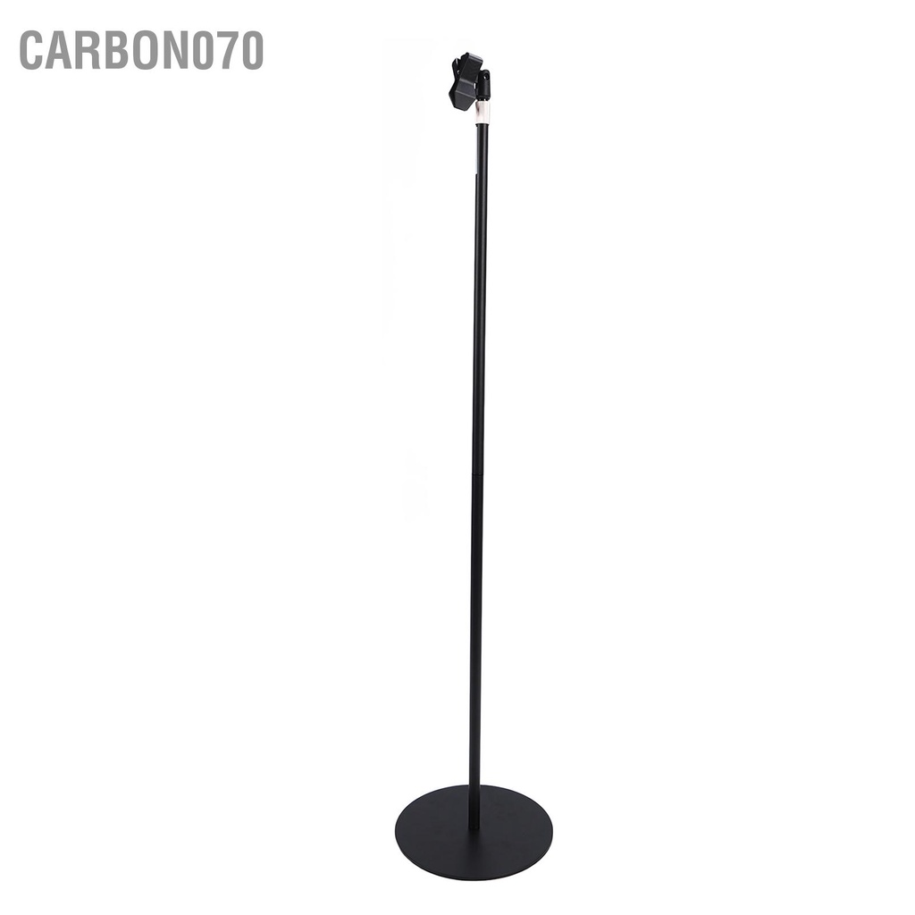 Carbon070 Chân đế micrô có thể thu vào ổn định với Đế tròn chịu lực dày cho Mic 26‑45mm