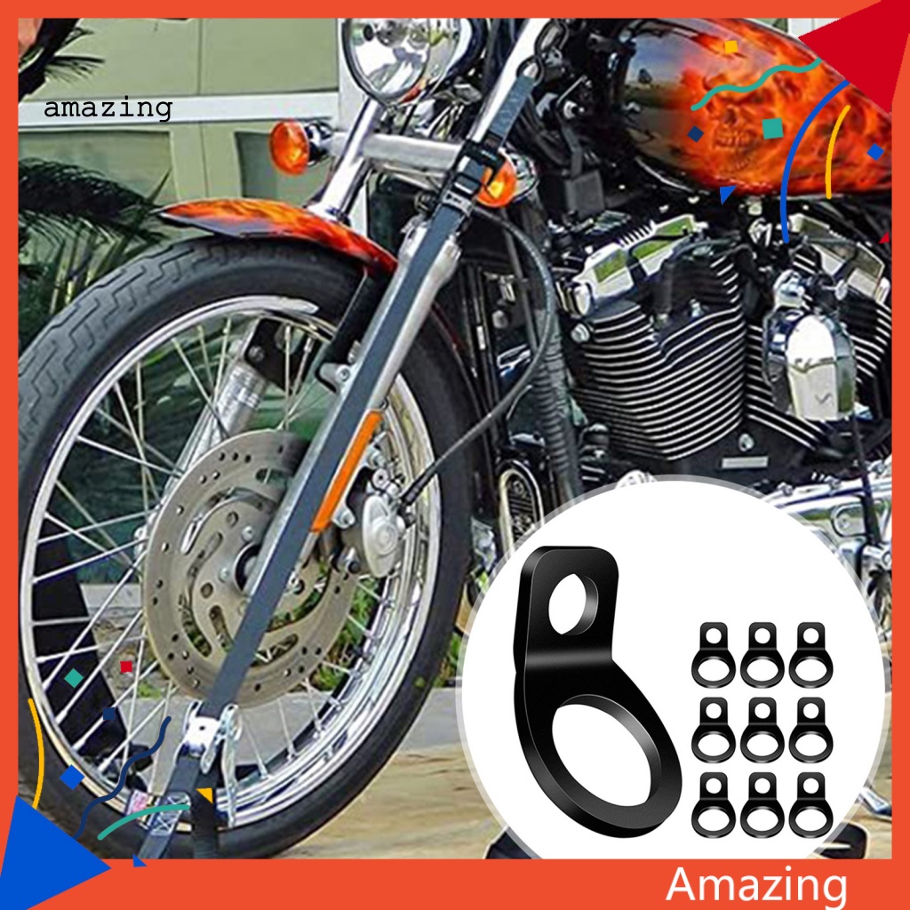 Bộ 10 Vòng Móc Dây Buộc Trên Xe Máy Bền Bỉ Tiện Dụng