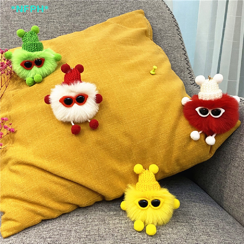 Móc Chìa Khóa Hình Thú Nhồi Bông Sáng Tạo Mới