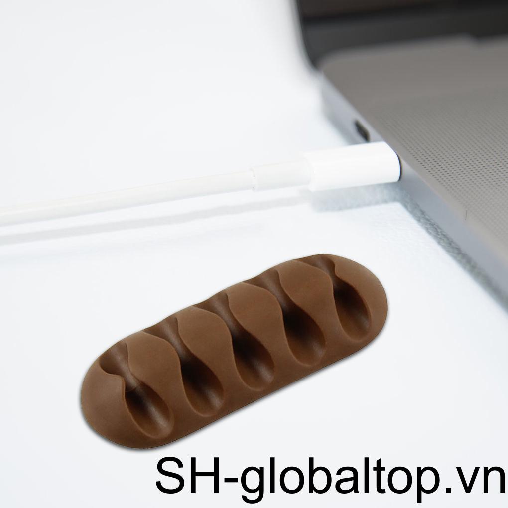 Giá Đỡ Cố Định Dây Cáp / Tai Nghe Để Bàn Tiện Lợi