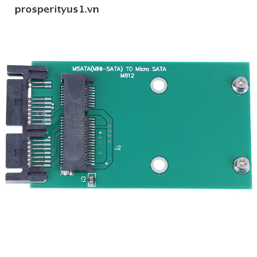 1 Card Chuyển Đổi Mini PCIe PCIe mSATA mSATA SSD Sang 1.8 &quot;Micro SATA Chuyên Dụng