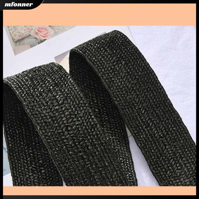 Thắt Lưng Bện Dây Khóa Gỗ Tròn Co Giãn Thời Trang Cho Nữ