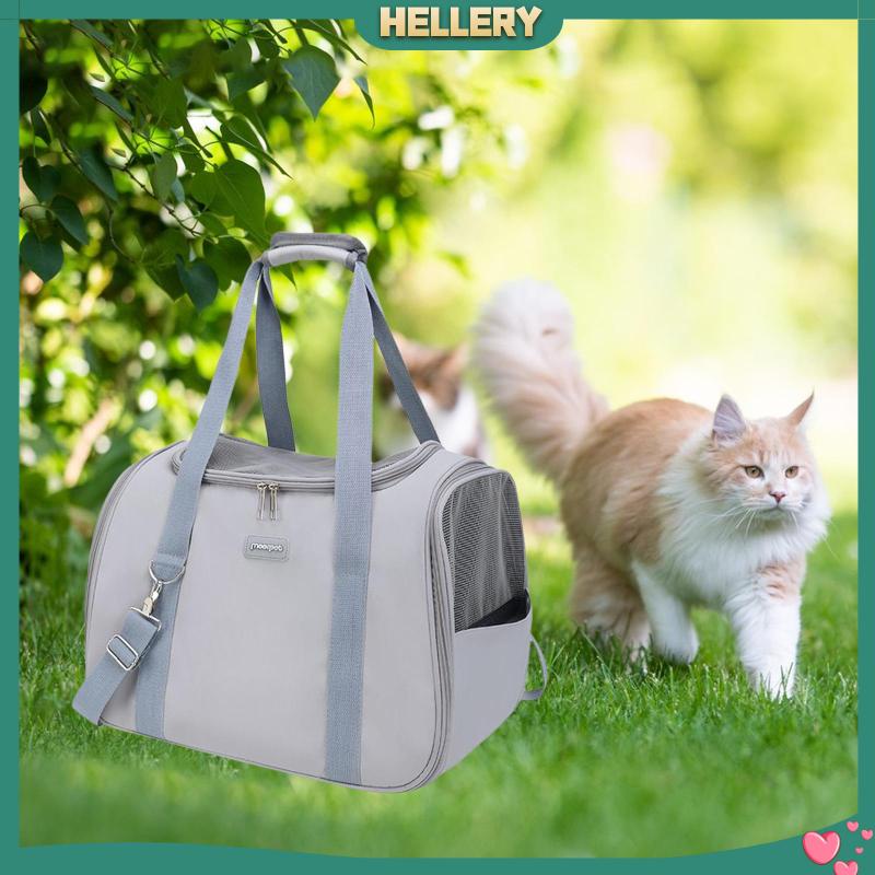 Túi Địu Thú Cưng Thiết Kế Kiểu Lưới Thoáng Khí Di Động Tiện Dụng Mang Theo Du Lịch