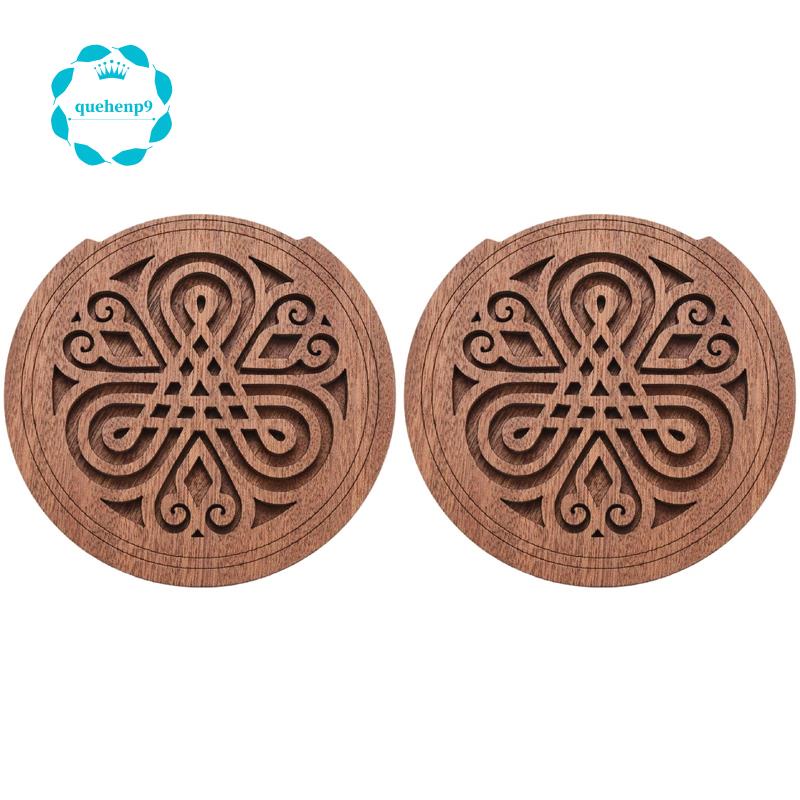 Bộ 2 Khối Gỗ Che Lỗ Âm Thanh Cho Đàn Guitar EQ Acoustic NO.7