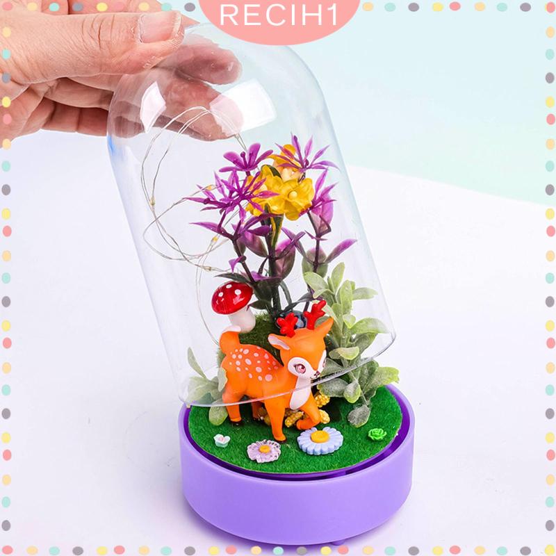 [Recih] Búp Bê Thu Nhỏ Làm Bằng Thủ Công DIY Có Khả Năng Làm Đồ Nội Thất Và Vỏ Bọc Trang Trí Sân Vườn Fairly Garden Quà Tặng