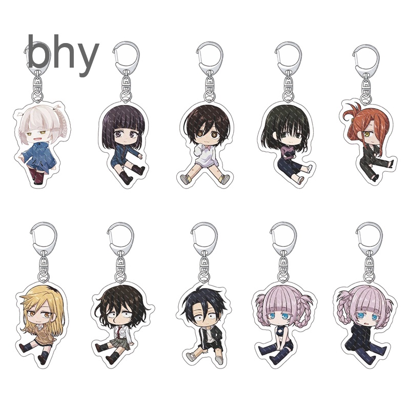 Bhy Hoạt Hình Dễ Thương Anime CALL OF THE ĐÊM Acrylic Móc Khóa Hình Hoạt Hình Nanakusa Nazuna Yamori