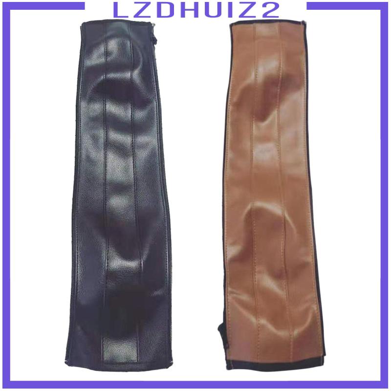 Vỏ Bọc Tay Cầm Xe Đẩy Bằng Da PU Chống Nước Chống Bụi Bảo Vệ Thông Dụng