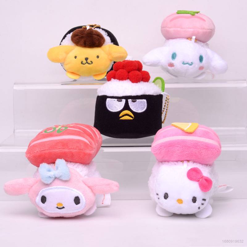 SANRIO Búp Bê Nhồi Bông Hình Cinnamoroll Purin Melody XO YS2 SY2 Dễ Thương Cho Bé Gái
