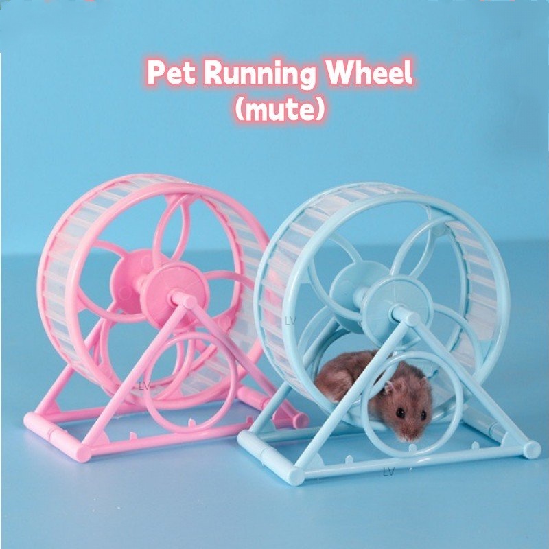 1 Vòng chạy cho hamster cầu vòng- whell chạy cho hamster- bánh chạy cho hamster màu sắc tươi tắngVòng chạy nhựa cho chuột hamster