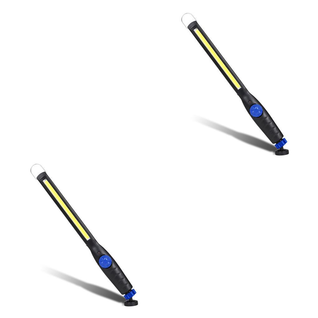 1 / 2 Đèn Pin LED COB Bằng Nhựa Tùy Chỉnh Nhỏ Gọn Tiện Dụng Cho Xe Hơi