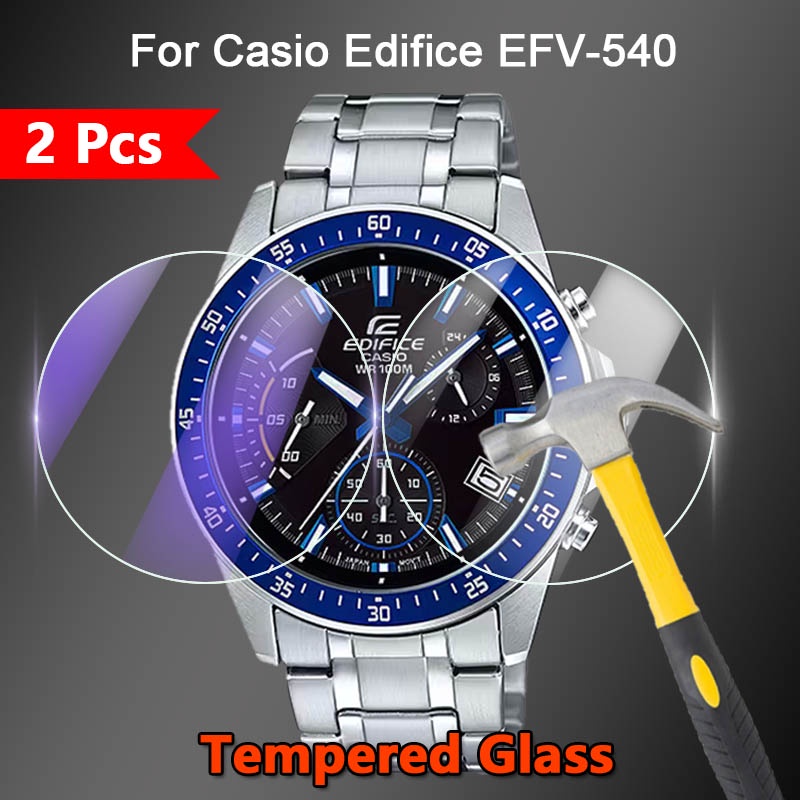 1 / 2 / 3 / 5 Kính Cường Lực 9H Siêu Mỏng Cho Đồng Hồ Thông Minh Casio Edifice EFV-540