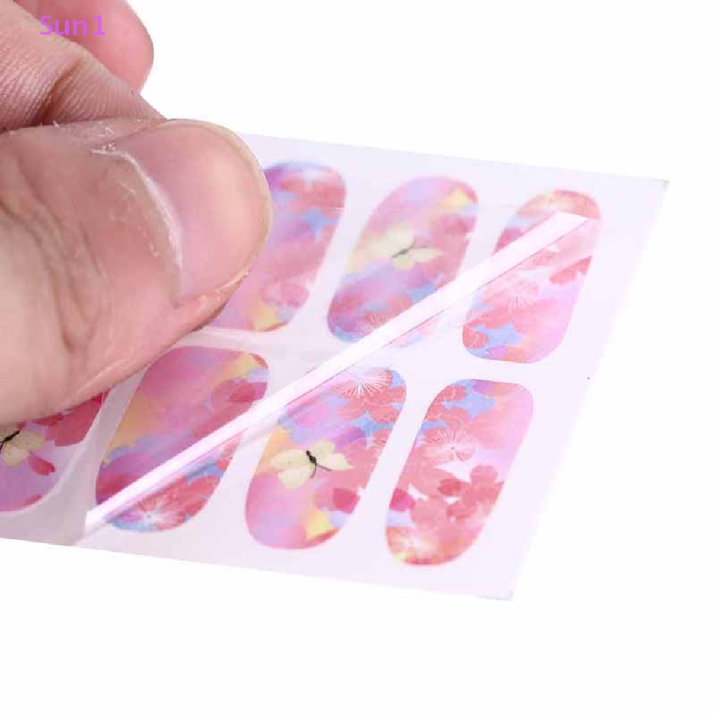 1 Tờ Nhãn Dán Móng Tay Chuyển Nước Làm Đẹp YSD056-YSD060 well