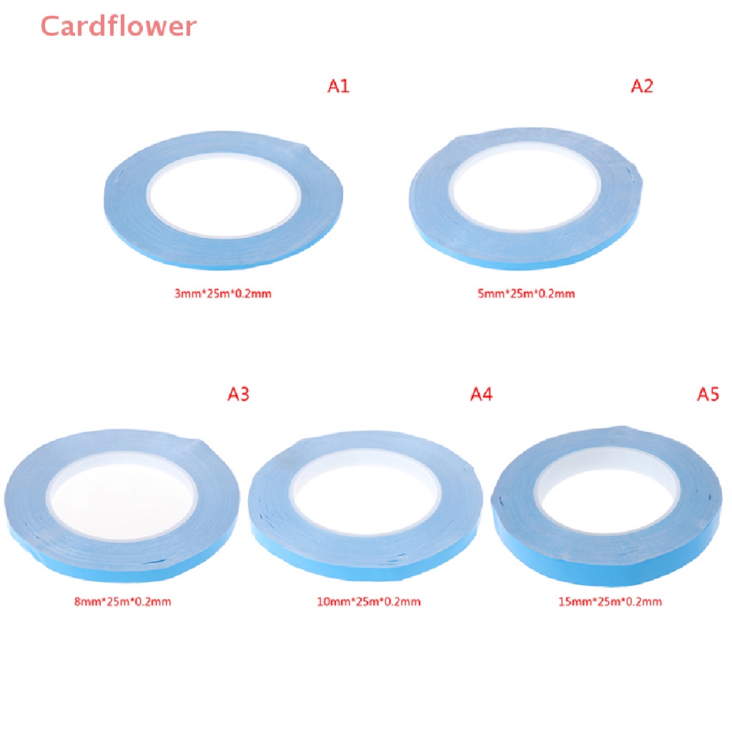 < Cardflower > Cuộn Băng Keo Hai Mặt Dẫn Nhiệt Dành Cho Đèn led pcb Mới