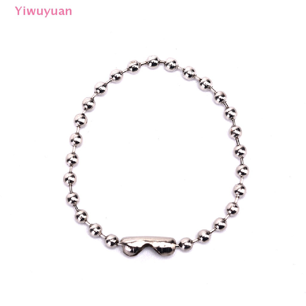 10 Móc Khóa Chuỗi Hạt Dài 0.09 &quot;3.5&quot; Tự Làm Trang Sức Mới