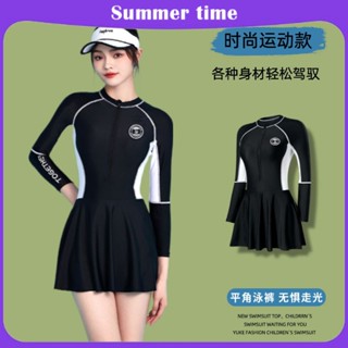 đồ bơi liền thân nữ bikini đen đi biển bigsize đồ bơi 1 mảnh nữ Bikini Passport đi biển nữ bikini kín đồ đi biển bikini đồ bơi dài set đồ bơi speedo quần áo bơi nữ váy bơi nữ Bộ Đồ Bơi Thể Thao Tay Dài Chống Nắng