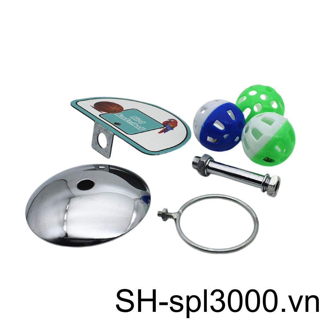 Đồ Chơi Bóng Rổ Vui Nhộn Lâu Trôi Huấn Luyện Cho Vẹt