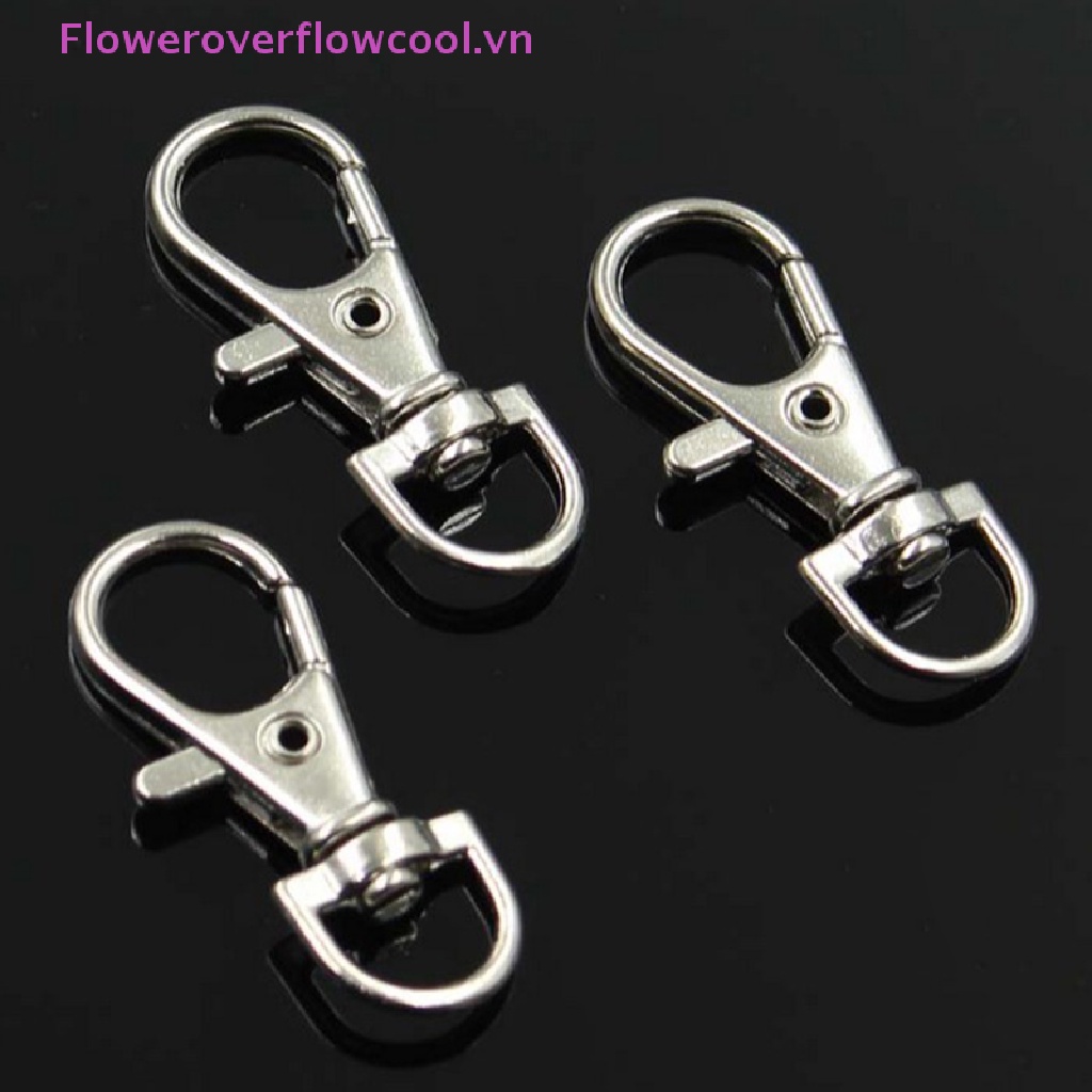 Bộ 10 Móc Khóa Mini Bằng Hợp Kim Nhôm