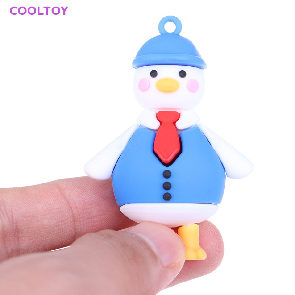 Thú Nhồi Bông Silicone Hình Vịt Con Đáng Yêu Cho Cặp Đôi