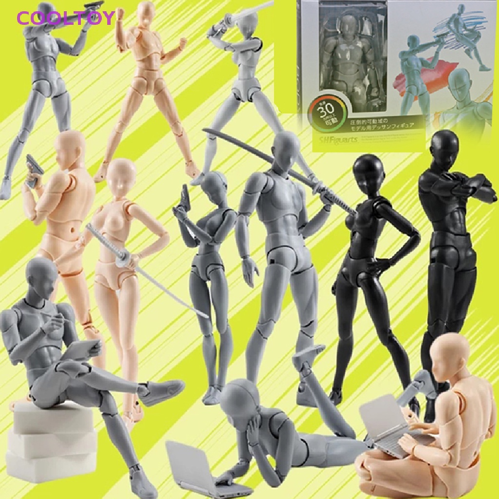 Cooltoy Mô Hình Đồ Chơi Sưu Tầm Màu Đen Bằng PVC Trang Trí