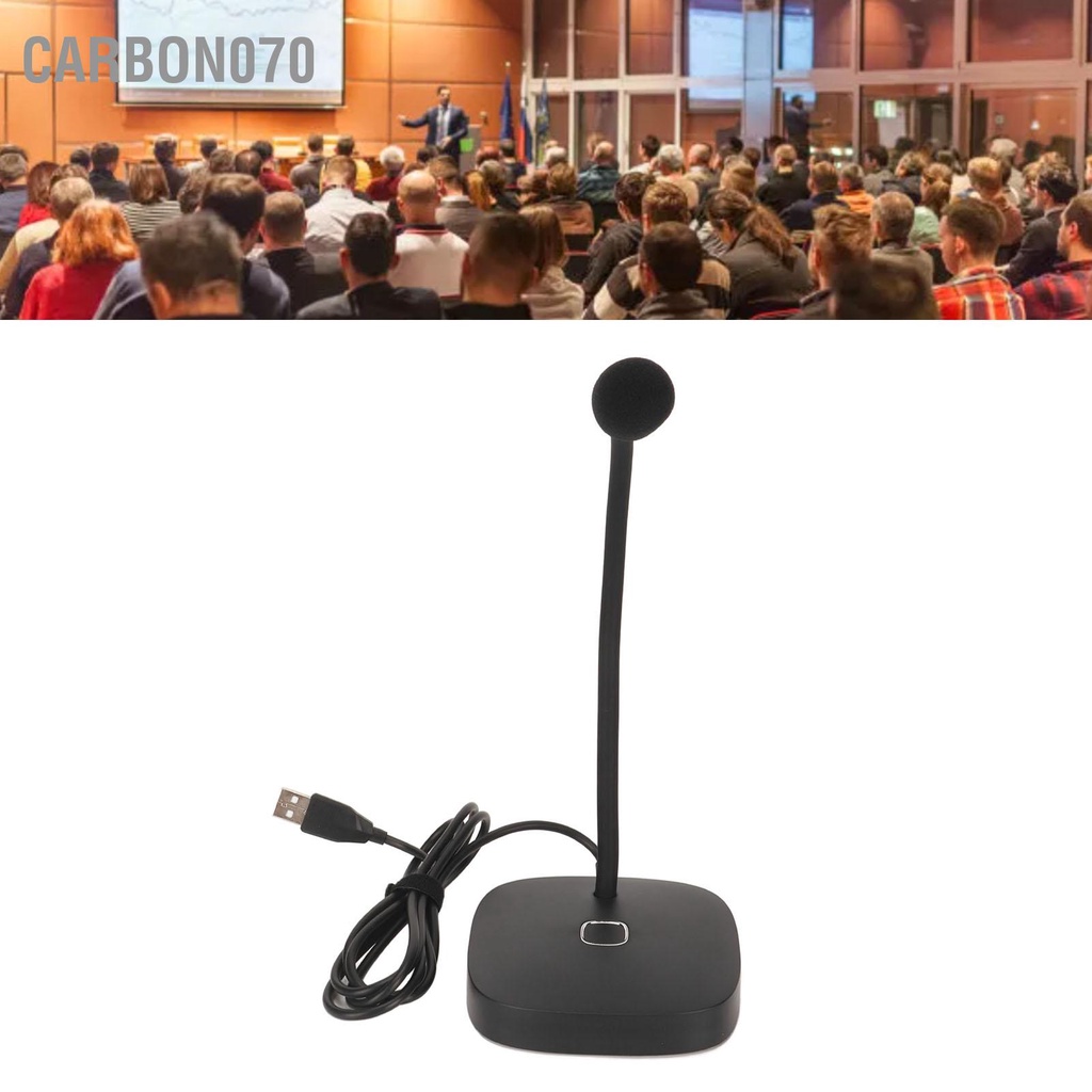 Carbon070 Micro USB Chuyên Nghiệp 360 Độ Đa Hướng Bán Điện Dung Cho Phát Trực Tuyến Podcasting Ghi Âm Giọng Hát