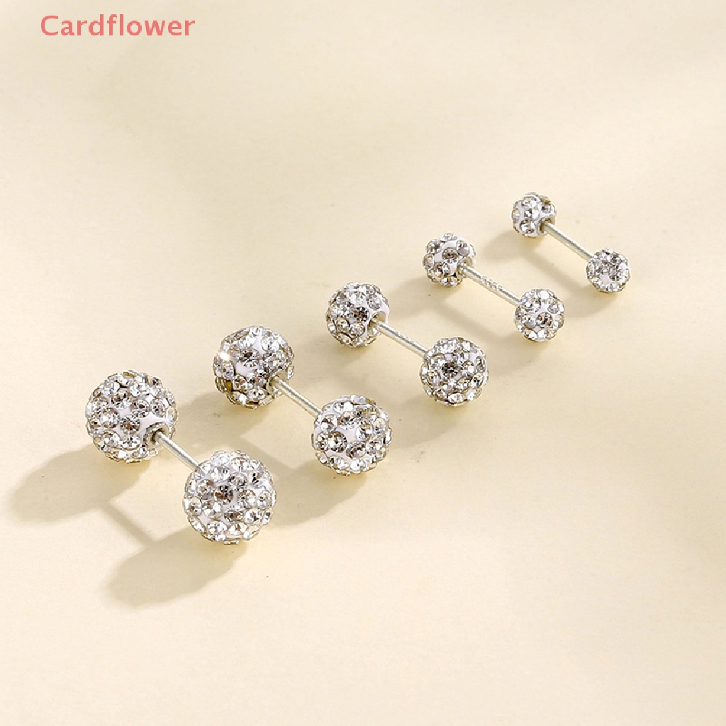 1 Khuyên Tai Bạc 925 Đính Đá Zircon Thời Trang Cho Nữ