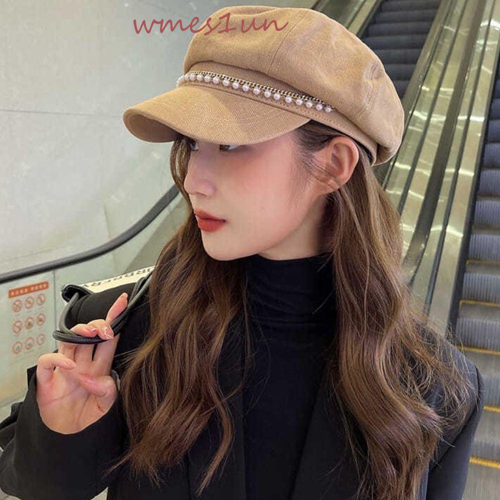 Wmes15h Mũ Nồi Tròn Kim Loại Dây Xích Tối Giản Cho Nữ