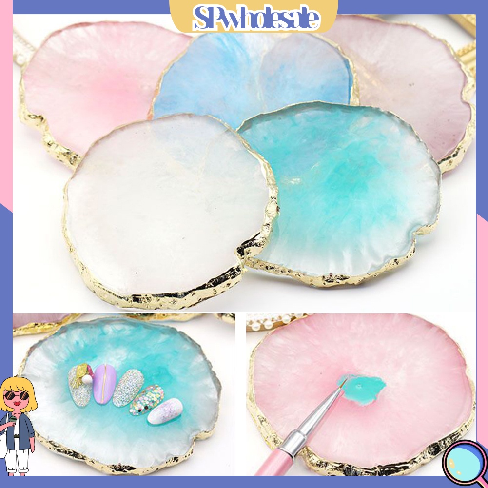 &lt;SPwholesale&gt; Giá Đỡ Trưng Bày Bảng Màu Sơn Móng Tay Nghệ Thuật Resin