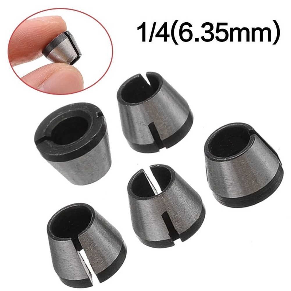 Set 2 / 5 Đầu Kẹp Cắt Tỉa 1 / 4 "(6.35mm)
