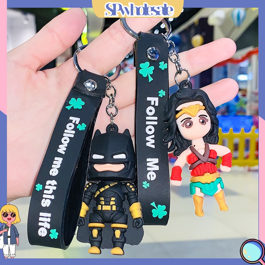 <SPwholesale> Móc Chìa Khóa Mini Bằng Kim Loại Nhân Vật Hoạt Hình Tinh Tế Làm Quà Tặng