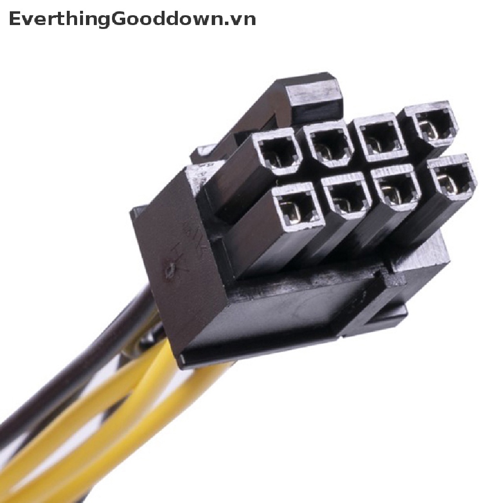 Cáp Chuyển Đổi Nguồn Điện Từ 6 Pin Feamle Sang 8 Pin PCI Express 6Pin Sang 8Pin PCIE