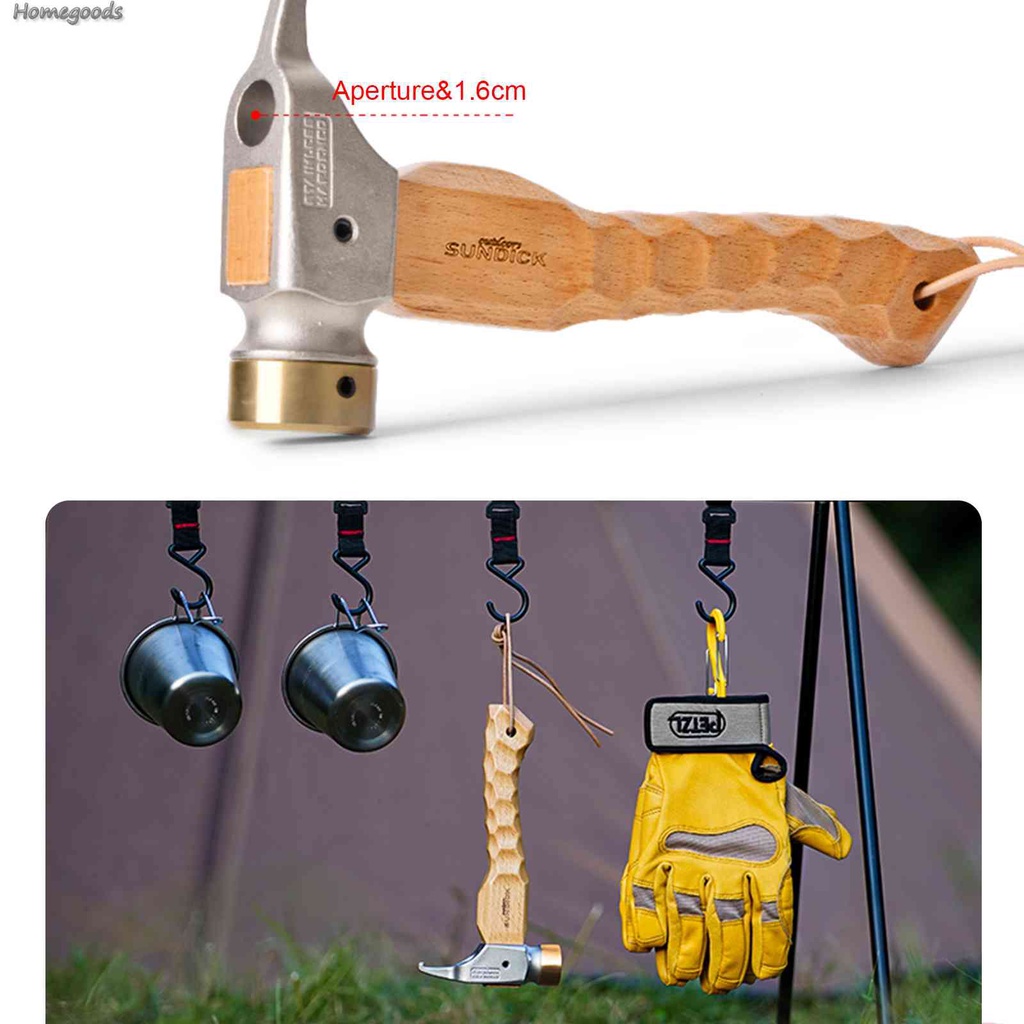 Búa Kéo Lều Cắm Trại COD-2023 Có Dây Đeo Tiện Lợi