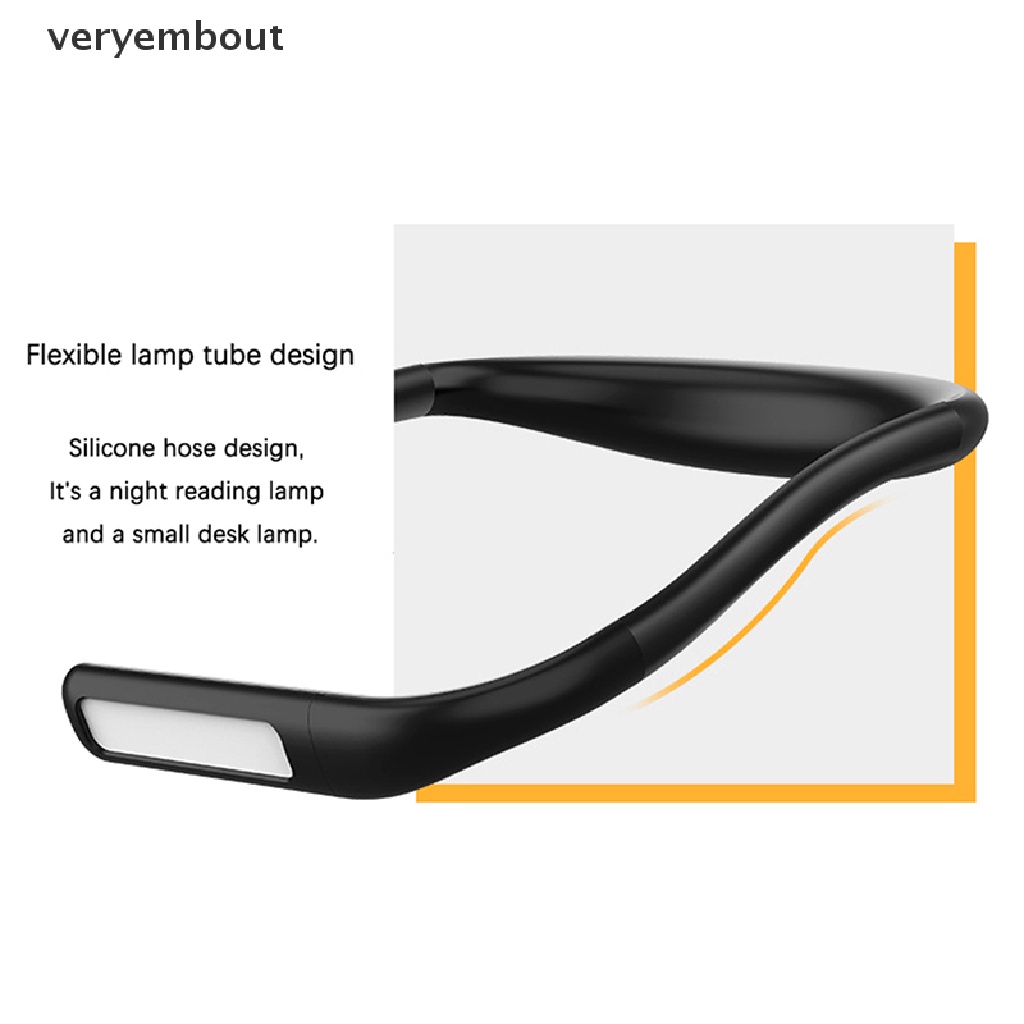 1 Đèn LED Đọc Sách Có Thể Điều Chỉnh Độ Sáng Tiện Dụng
