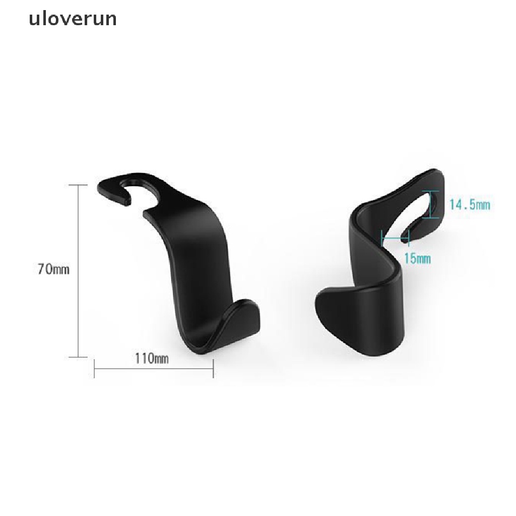 Set 2 Móc Treo Đồ Gắn Ghế Sau Xe Hơi Tiện Dụng