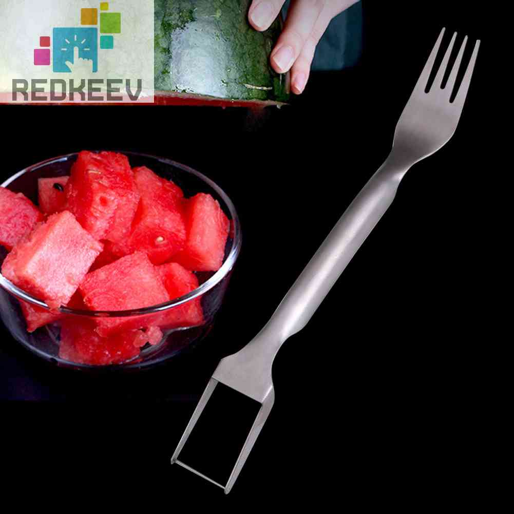 Nĩa Cắt Trái Cây Đa Năng Bằng Thép Không Gỉ