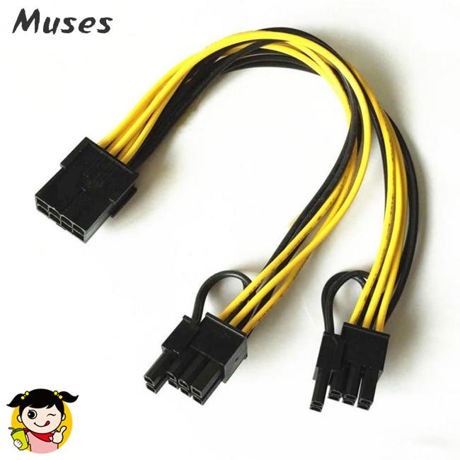 Dây Cáp Tách Đồ Họa Pci-e 6-pin Sang 2x 8-pin 6 pin