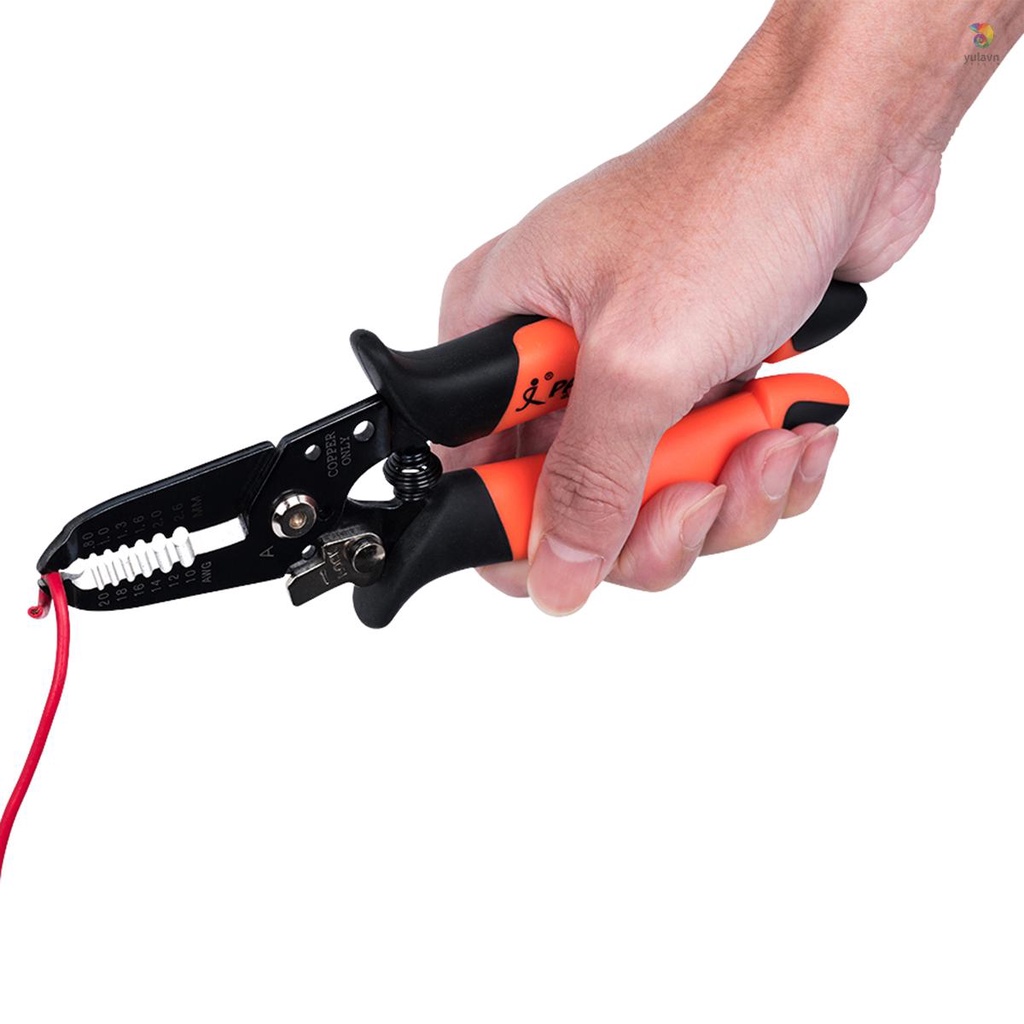 Kìm Cắt Dây Hai Lớp 6 Lỗ Đa Năng PARON AWG20-10 0.