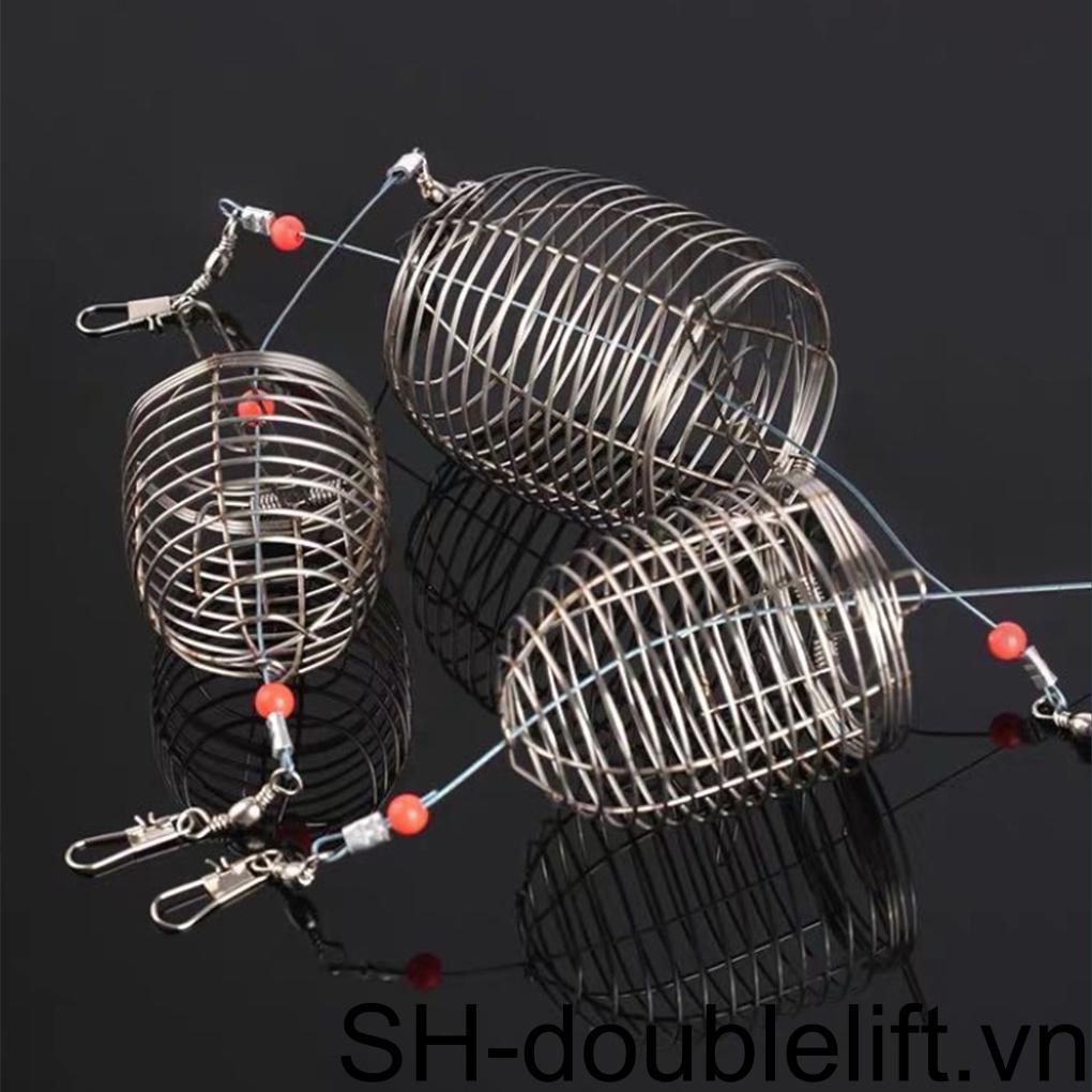 Lồng Đựng Mồi Câu Cá Bằng Kim Loại Có Thể Tái Sử Dụng