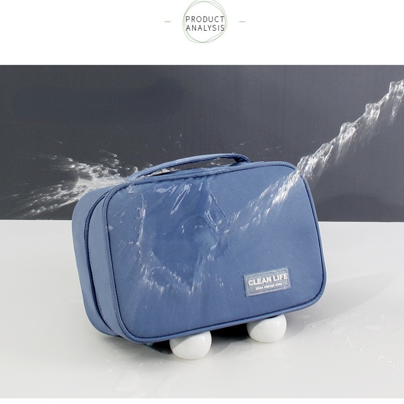 Túi Đựng Mỹ Phẩm Đa Năng Chống Thấm Nước Có Móc Treo Tiện Dụng Khi Đi Du Lịch