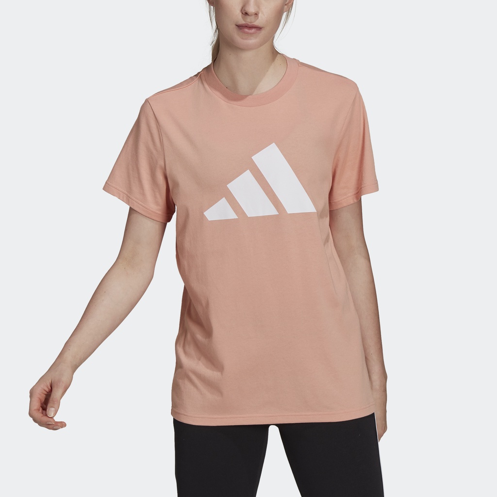Adidas Phong cách sống Áo Thun Graphic Logo Future Icons adidas Sportswear Nữ Hồng H24101