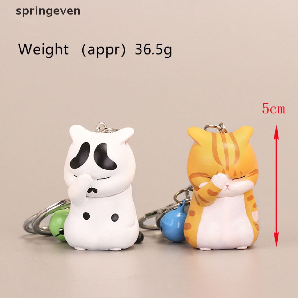 Móc Khóa Hình Mèo Chubby Dễ Thương