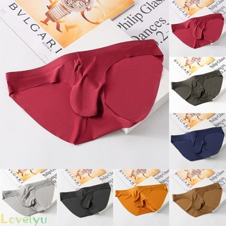 ⭐2023 ⭐Men Underwear Soft Solid Thong Bikini Underpants Breathable Bulge Pouch