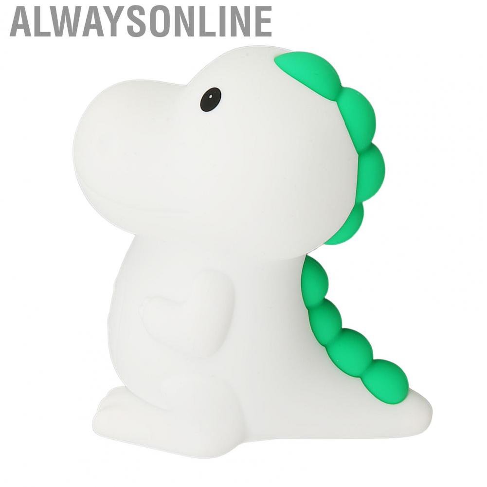 Alwaysonline Dinosaur Night Light Multifunction Rechargeable  Touch Control