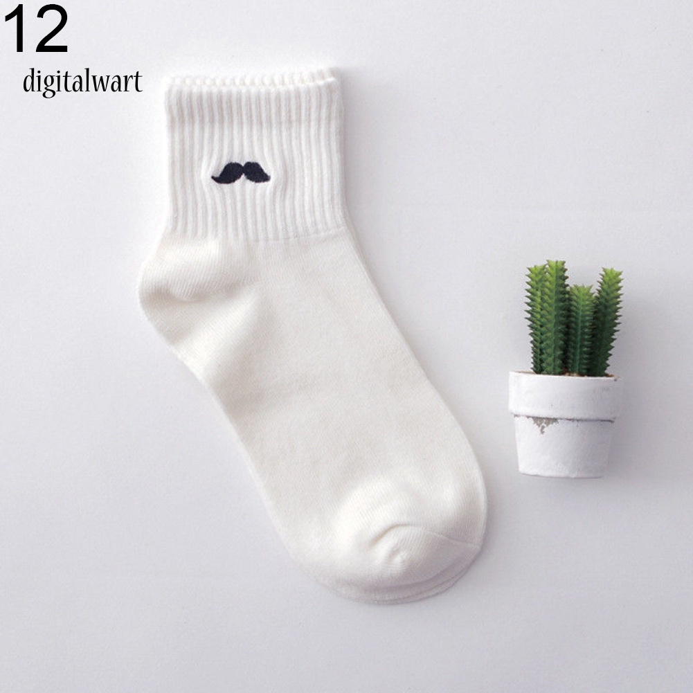 Kỹ Thuật Số| Vớ Cotton Mềm Mại In Họa Tiết Hoạt Hình Dễ Thương Thời Trang Thu Đông Cho Nữ