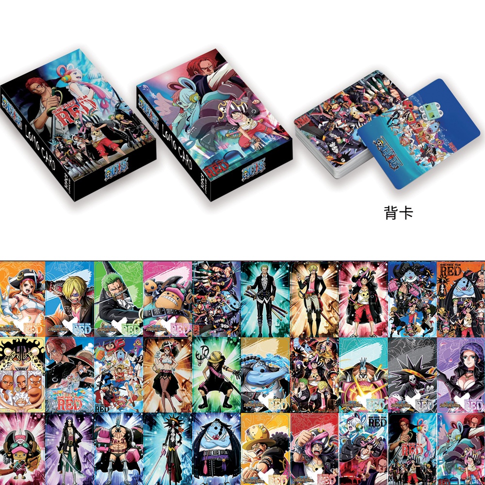 ONE PIECE Photocard Lomo Card Double-sided Color Printing