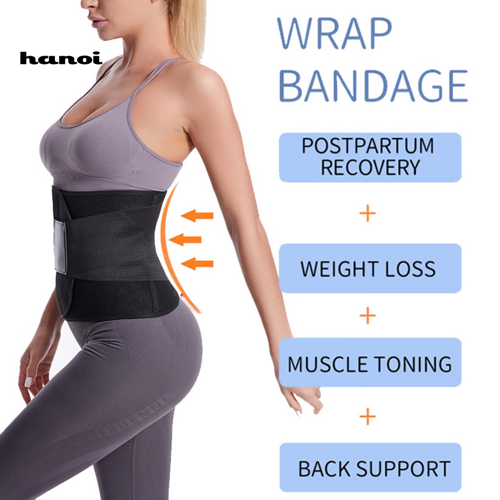 Đai Quấn Eo Hỗ Trợ Đốt Cháy Mỡ Thừa Tiện Dụng Khi Tập Yoga / Thể Thao